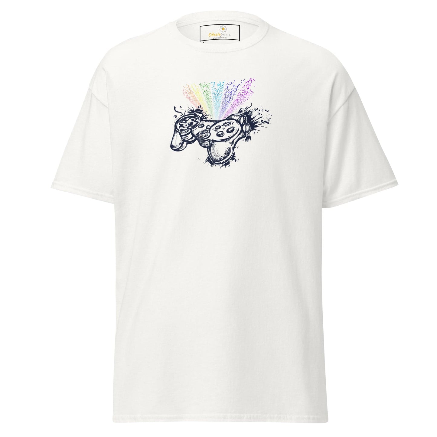 Unisex classic tee - IT COLORFUL GAMER - REGULAR - White / S