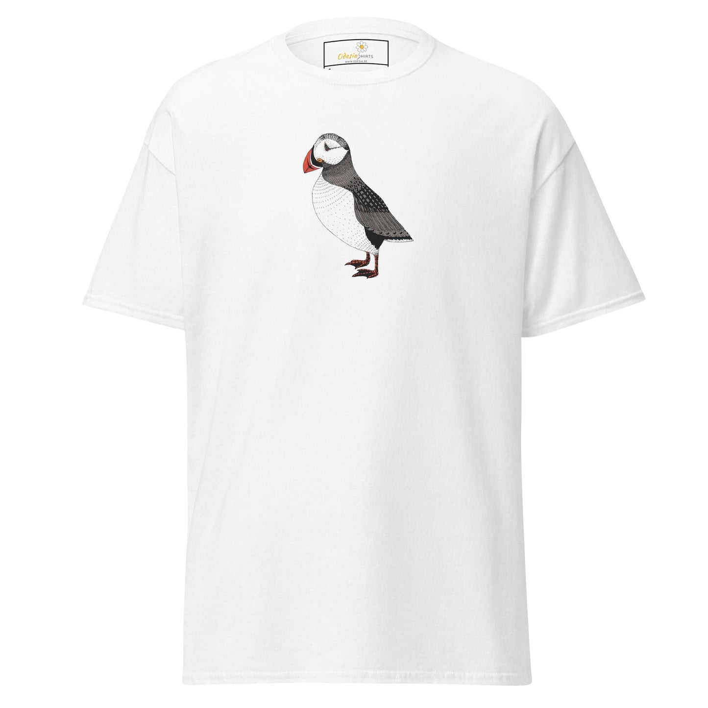 Unisex classic tee - WILD LIFE WALKING BIRD - REGULAR - White / S