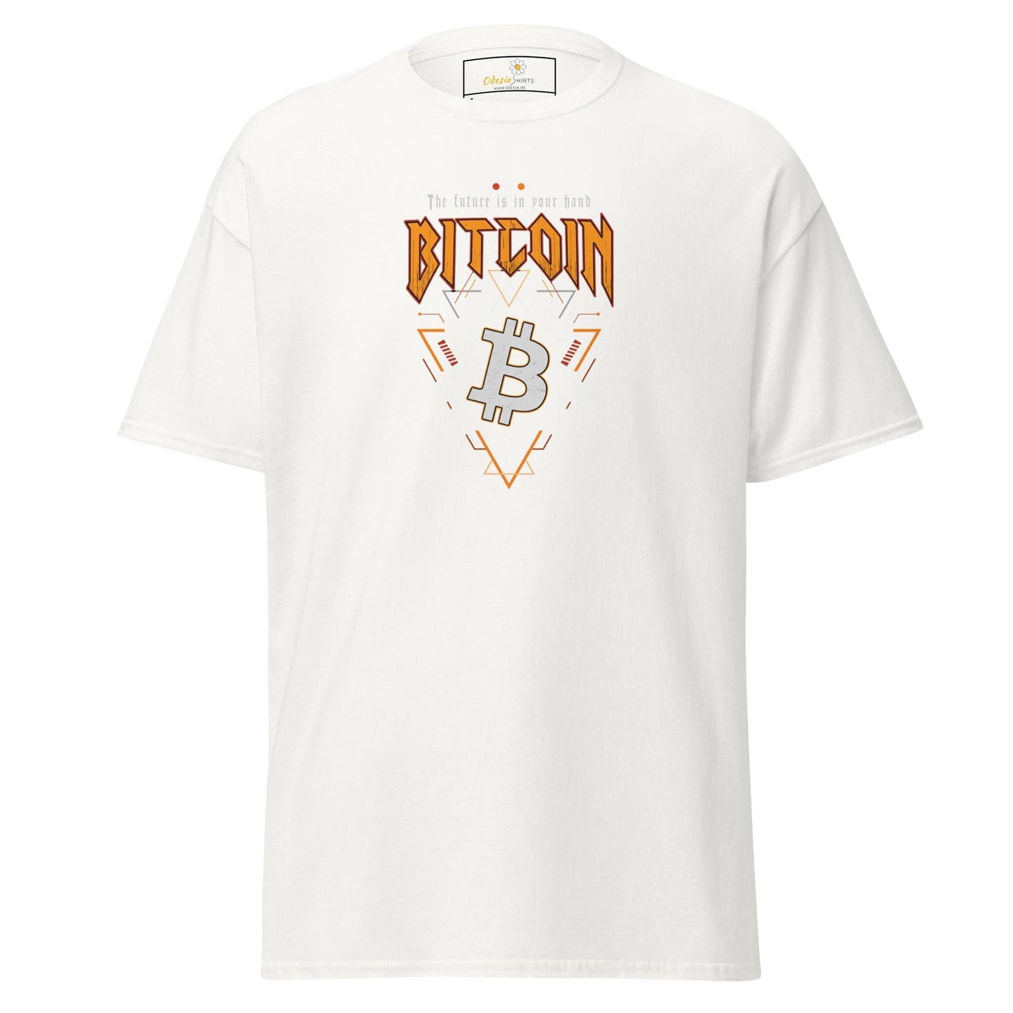 Unisex classic t-shirt - MISC BITCOIN YOUR FUTURE - REGULAR - White / S