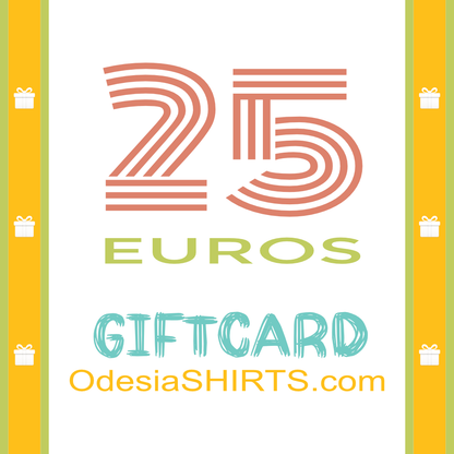 OdesiaSHIRTS.com 25€ GESCHENKKARTE
