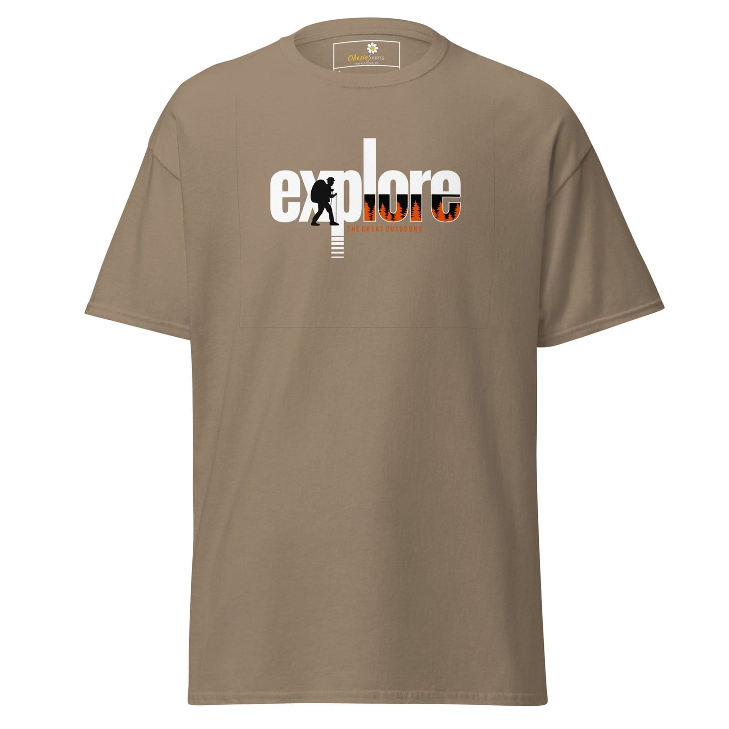 Art T-shirt Design Tee • Man / Woman • [s-xl] - Brown Savana / s