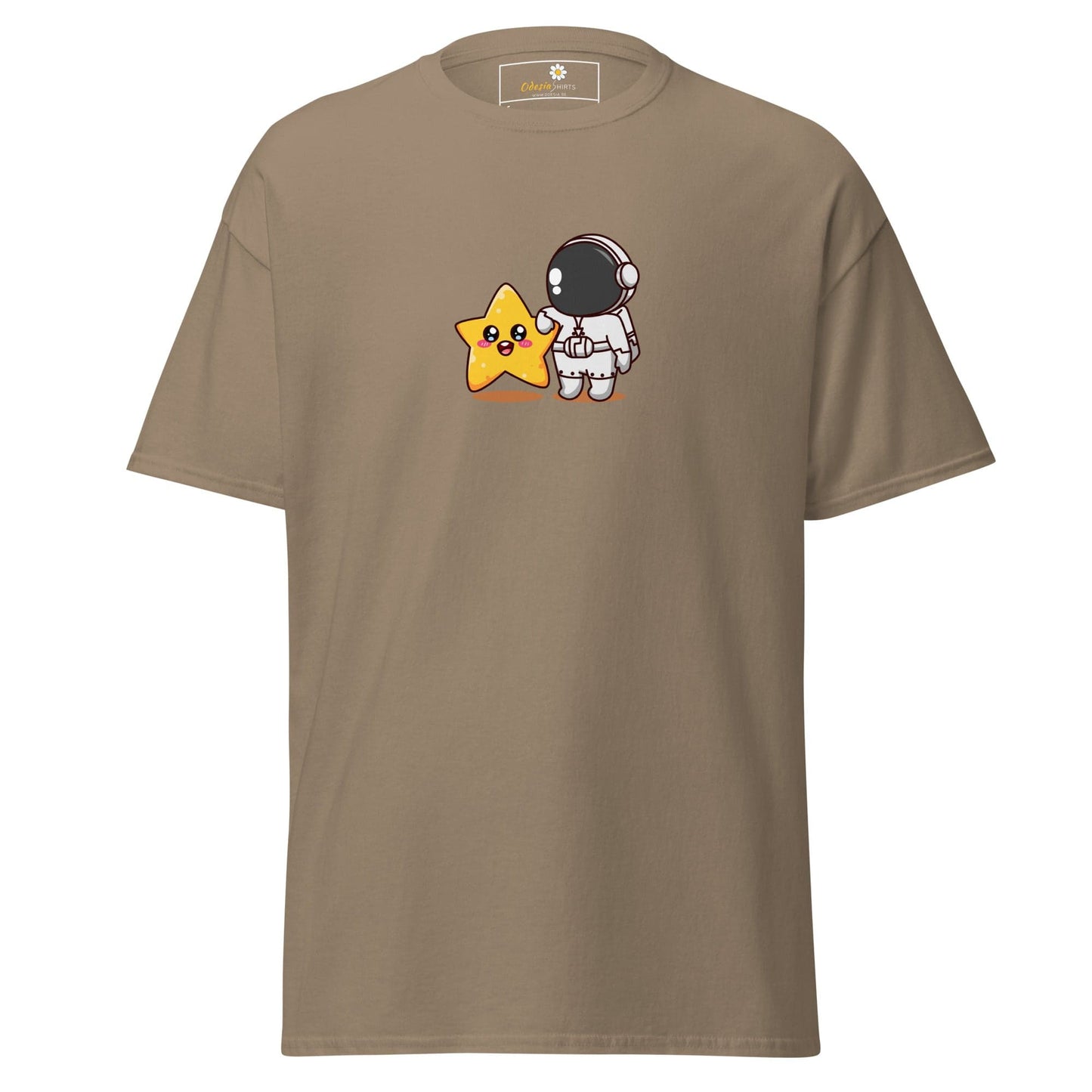 Art T-shirt Design Tee • Man / Woman • [s-xl] - Brown Savana / s