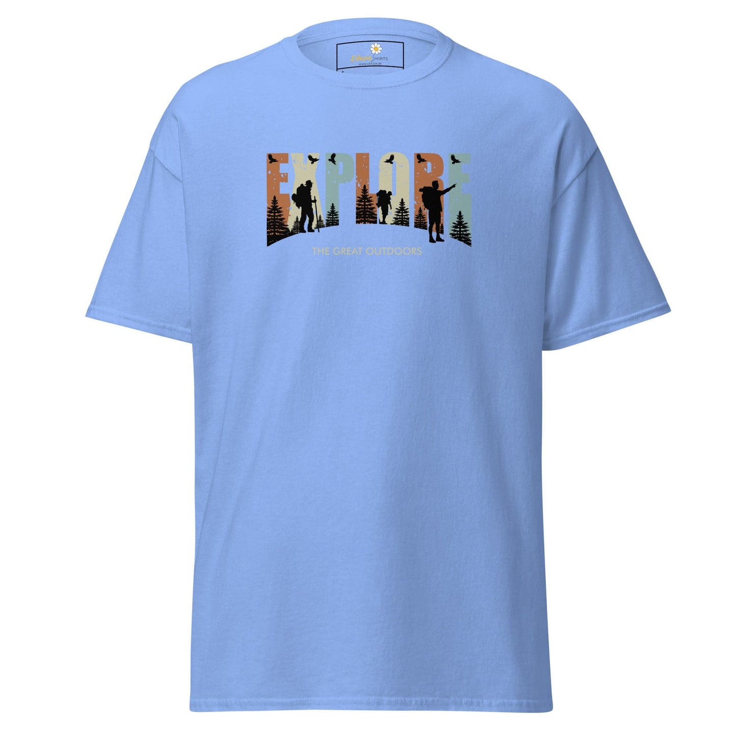 Art T-shirt Design Tee • Man / Woman • [s-xl] - Carolina Blue / s