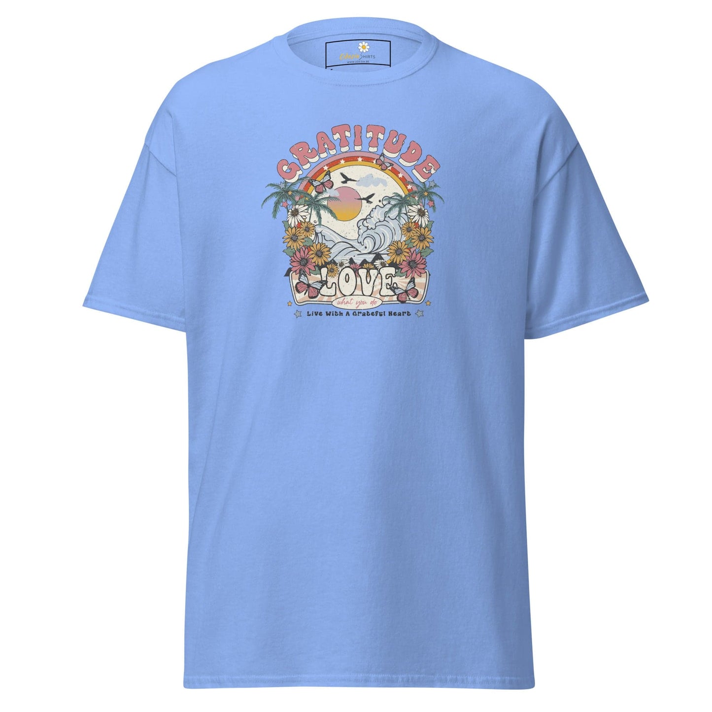 Art T-shirt Design Tee • Man / Woman • [s-xl] - Carolina Blue / s