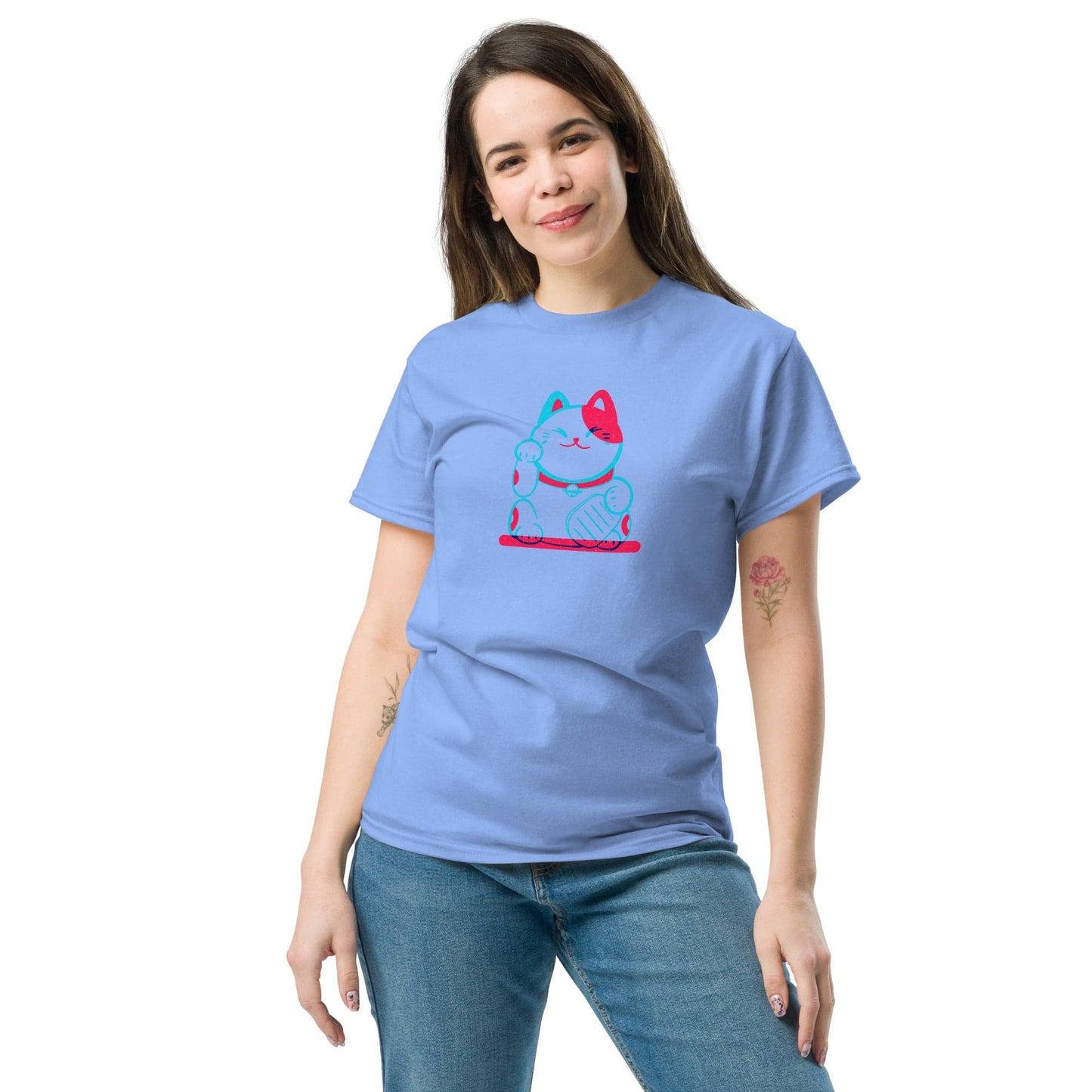 Art T-shirt Design Tee • Man / Woman • [s-xl] - Carolina Blue / s