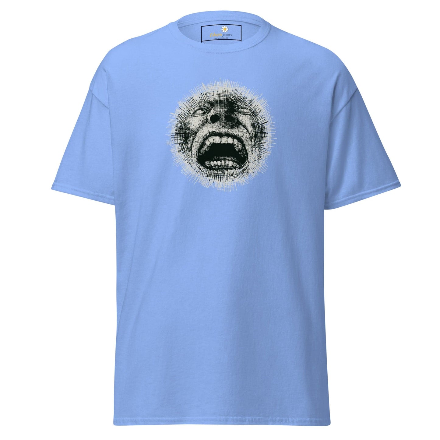 Art T-shirt Design Tee • Man / Woman • [s-xl] - Carolina Blue / s