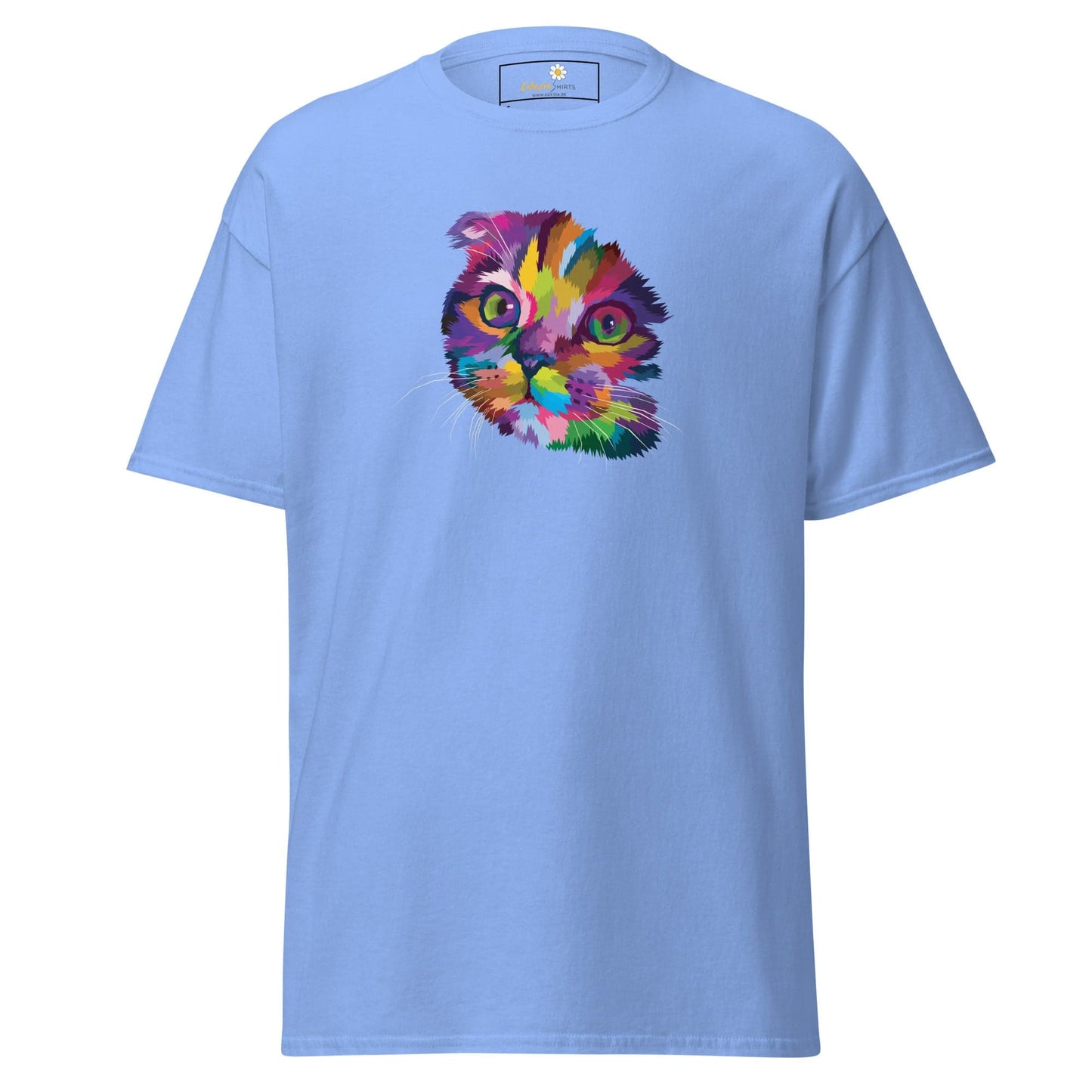 Art T-shirt Design Tee • Man / Woman • [s-xl] - Carolina Blue / s
