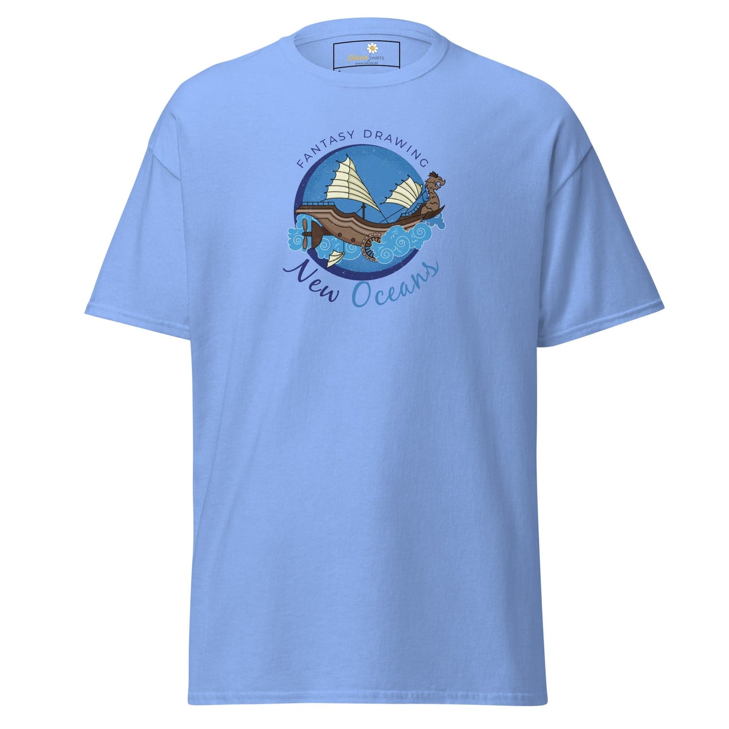 Art T-shirt Design Tee • Man / Woman • [s-xl] - Carolina Blue / s