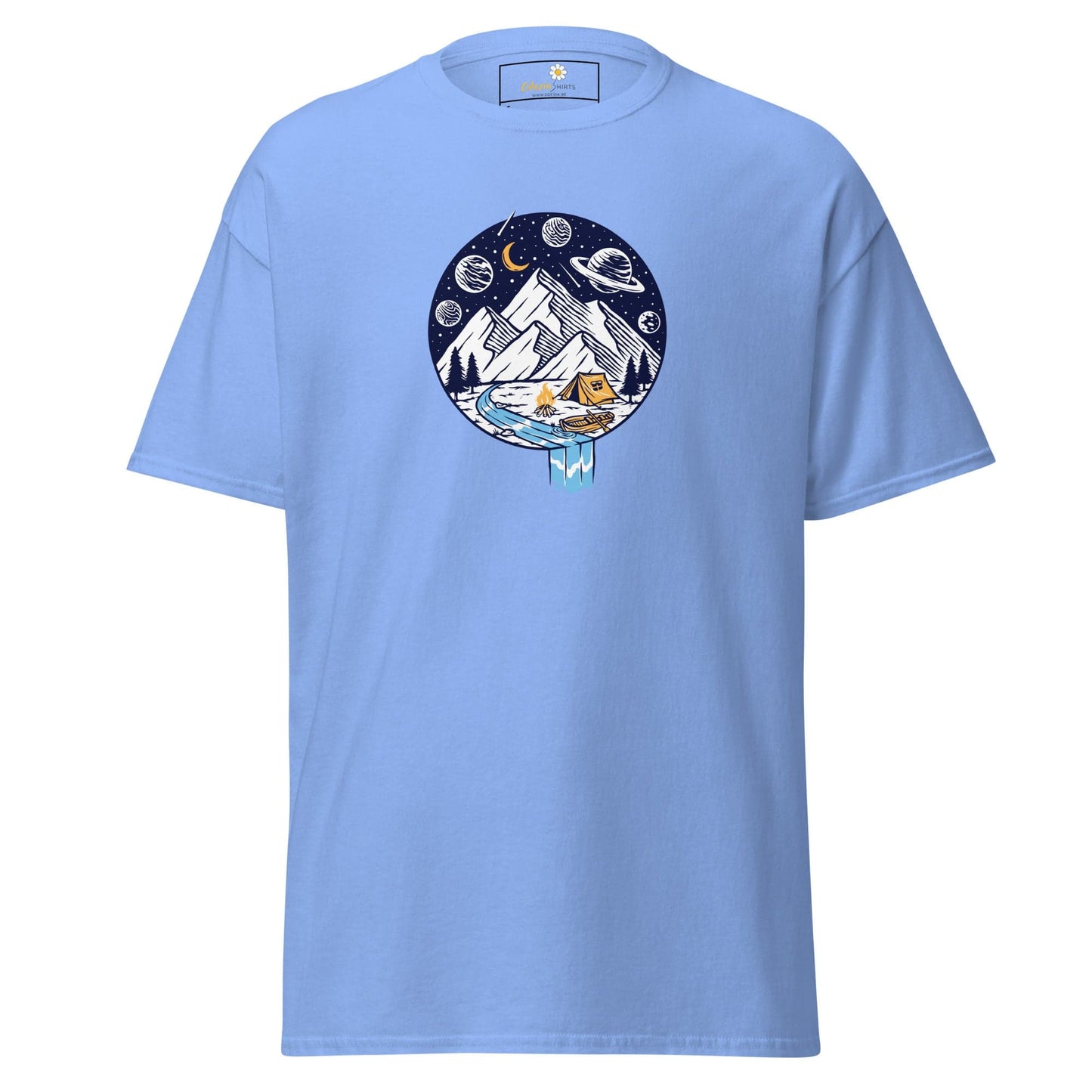 Art T-shirt Design Tee • Man / Woman • [s-xl] - Carolina Blue / s