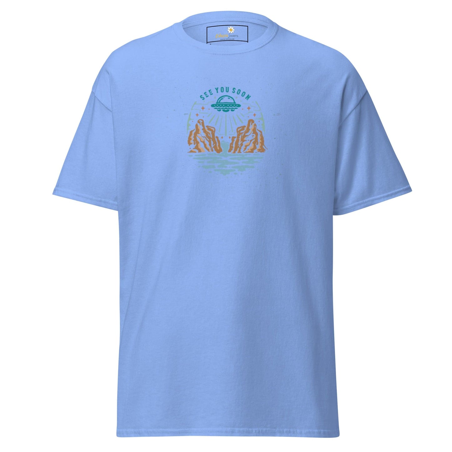 Art T-shirt Design Tee • Man / Woman • [s-xl] - Carolina Blue / s