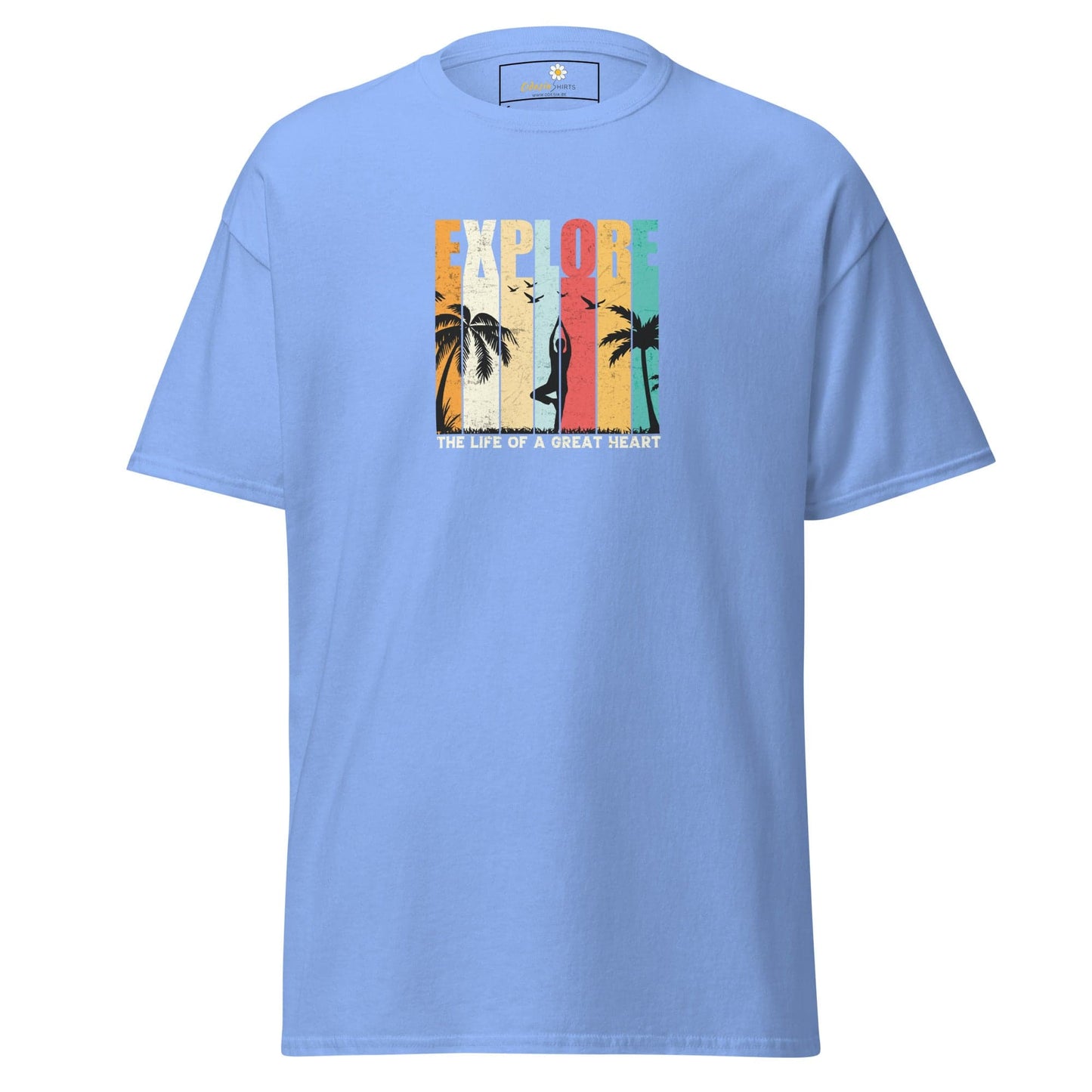 Art T-shirt Design Tee • Man / Woman • [s-xl] - Carolina Blue / s