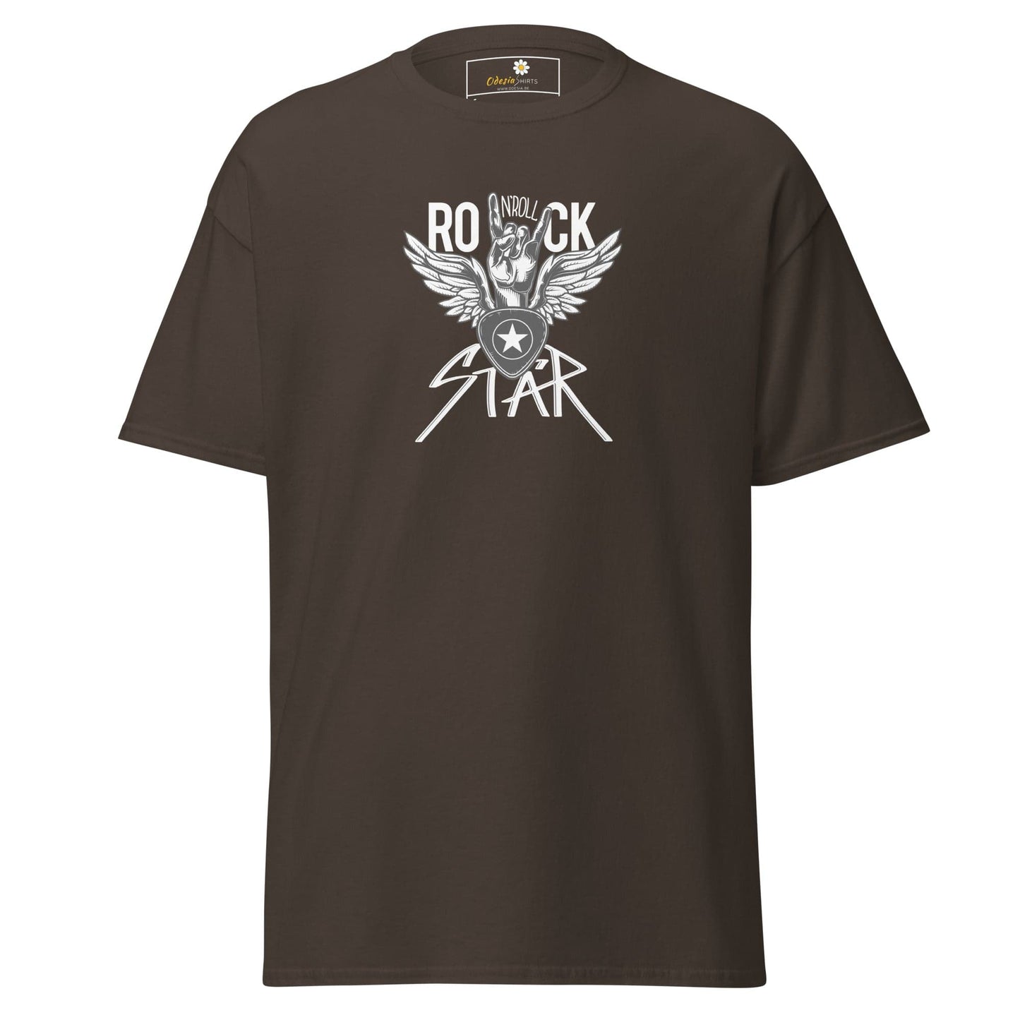 Art T-shirt Design Tee • Man / Woman • [s-xl] - Dark Chocolate / s