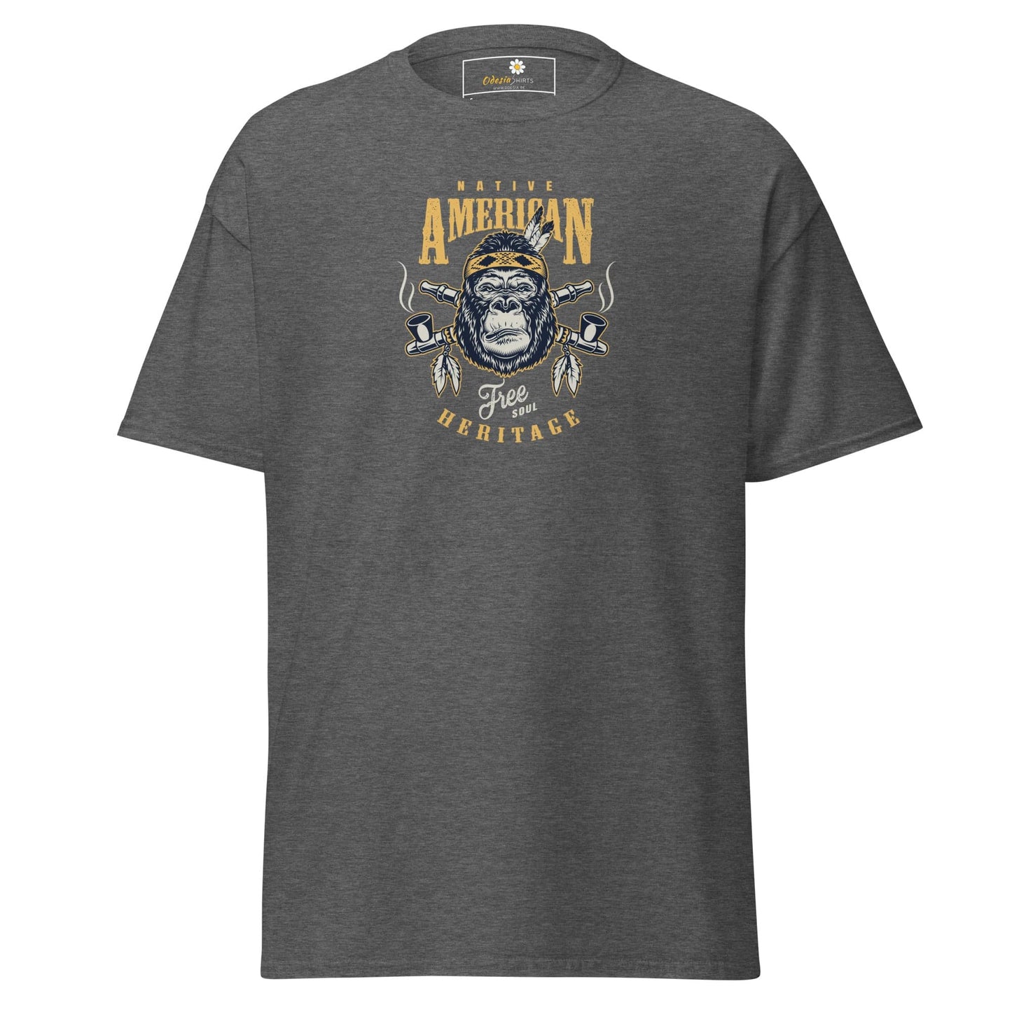 Art T-shirt Design Tee • Man / Woman • [s-xl] - Dark Heather / s