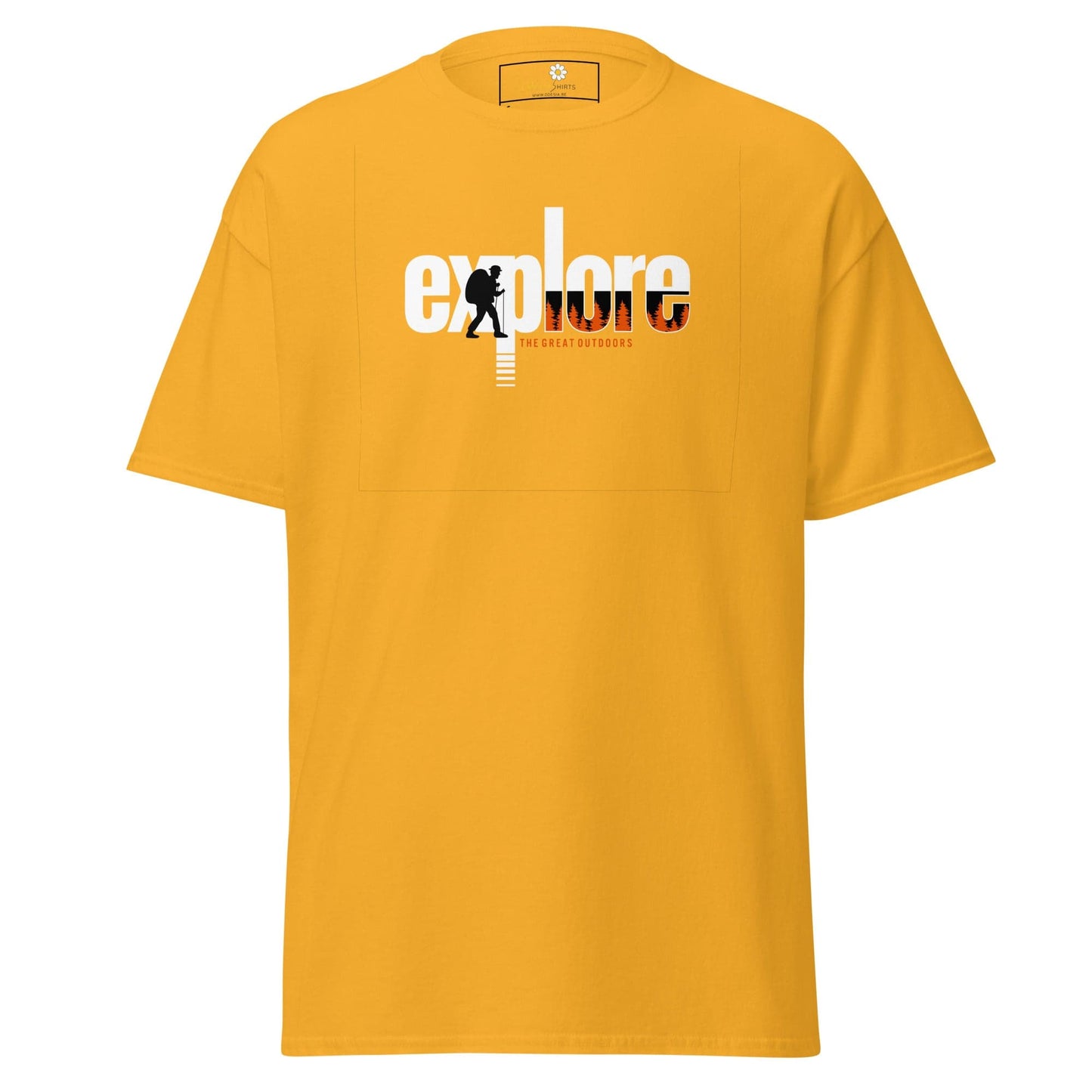 Art T-shirt Design Tee • Man / Woman • [s-xl] - Gold / s