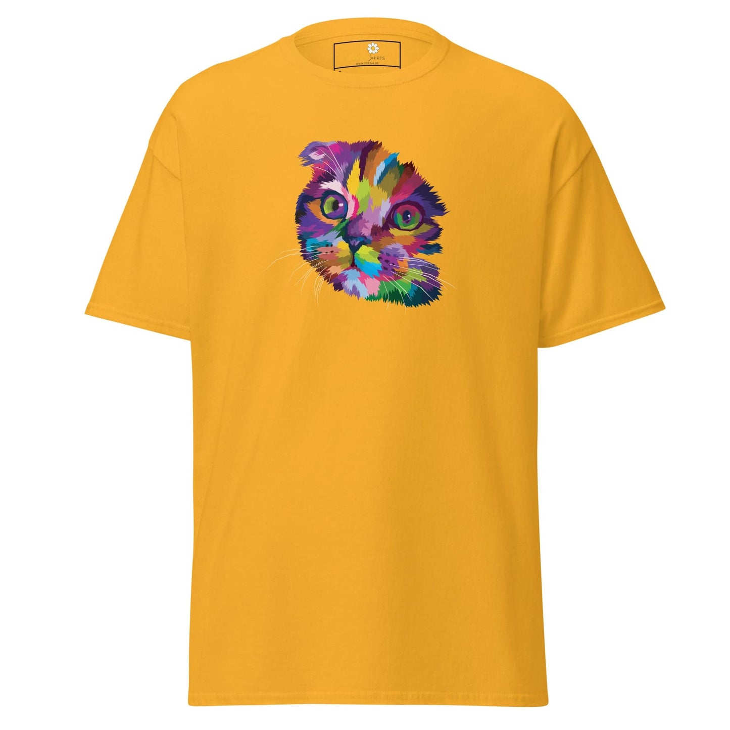 Art T-shirt Design Tee • Man / Woman • [s-xl] - Gold / s