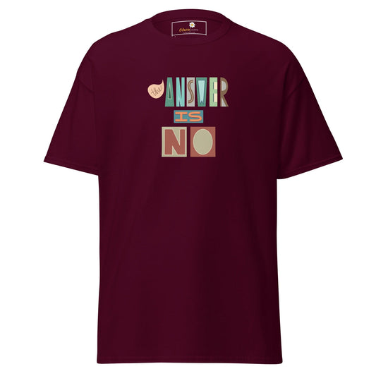 Art T-shirt Design Tee • Man / Woman • [s-xl] - Maroon / s