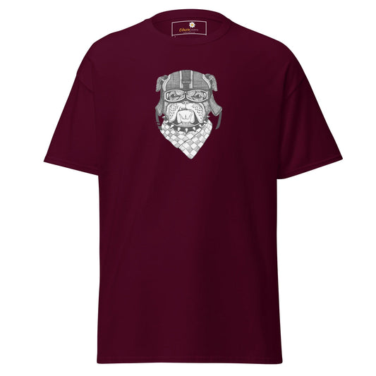 Art T-shirt Design Tee • Man / Woman • [s-xl] - Maroon / s