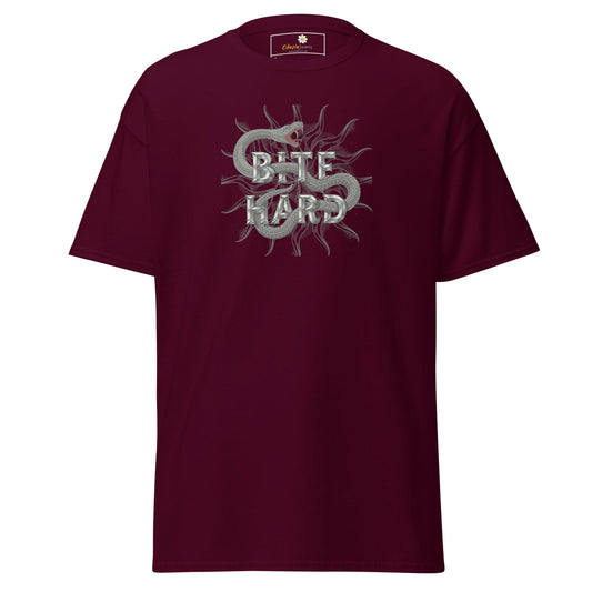 Art T-shirt Design Tee • Man / Woman • [s-xl] - Maroon / s