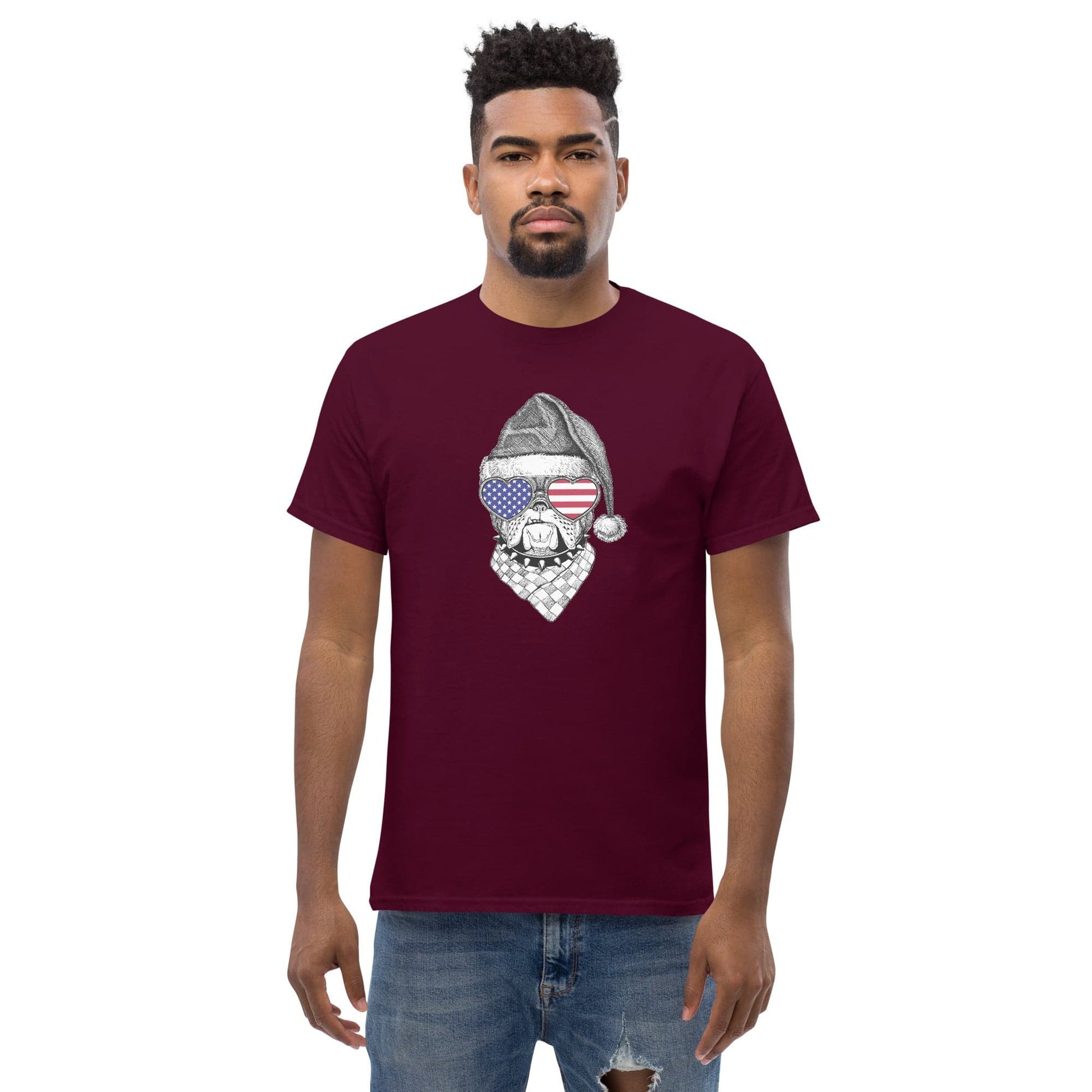 Art T-shirt Design Tee • Man / Woman • [s-xl] - Maroon / s