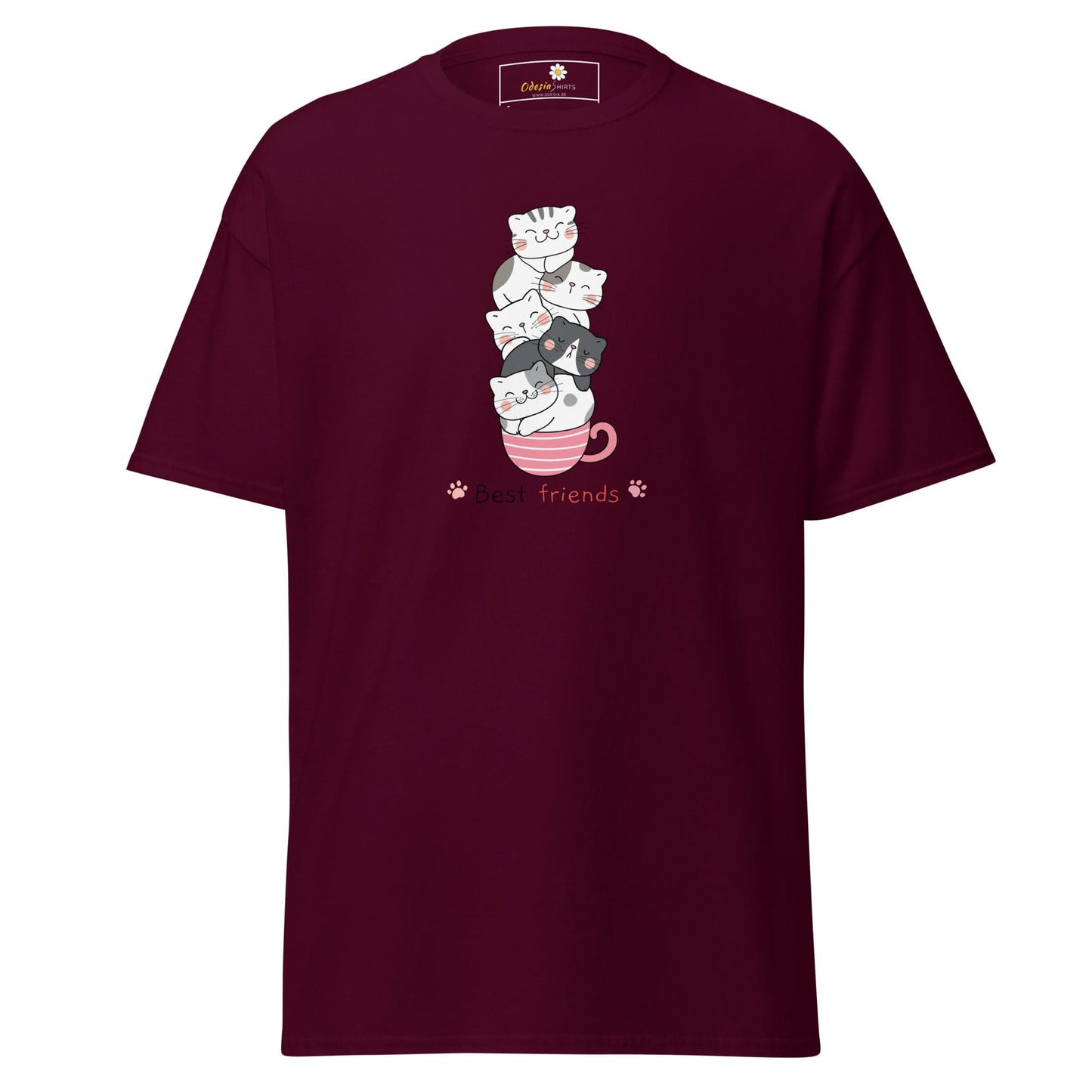 Art T-shirt Design Tee • Man / Woman • [s-xl] - Maroon / s