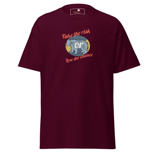 Art T-shirt Design Tee • Man / Woman • [s-xl] - Maroon / s