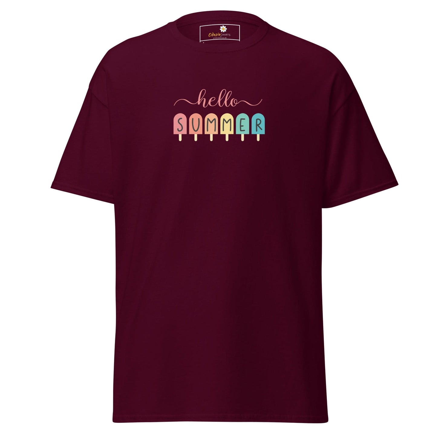 Art T-shirt Design Tee • Man / Woman • [s-xl] - Maroon / s