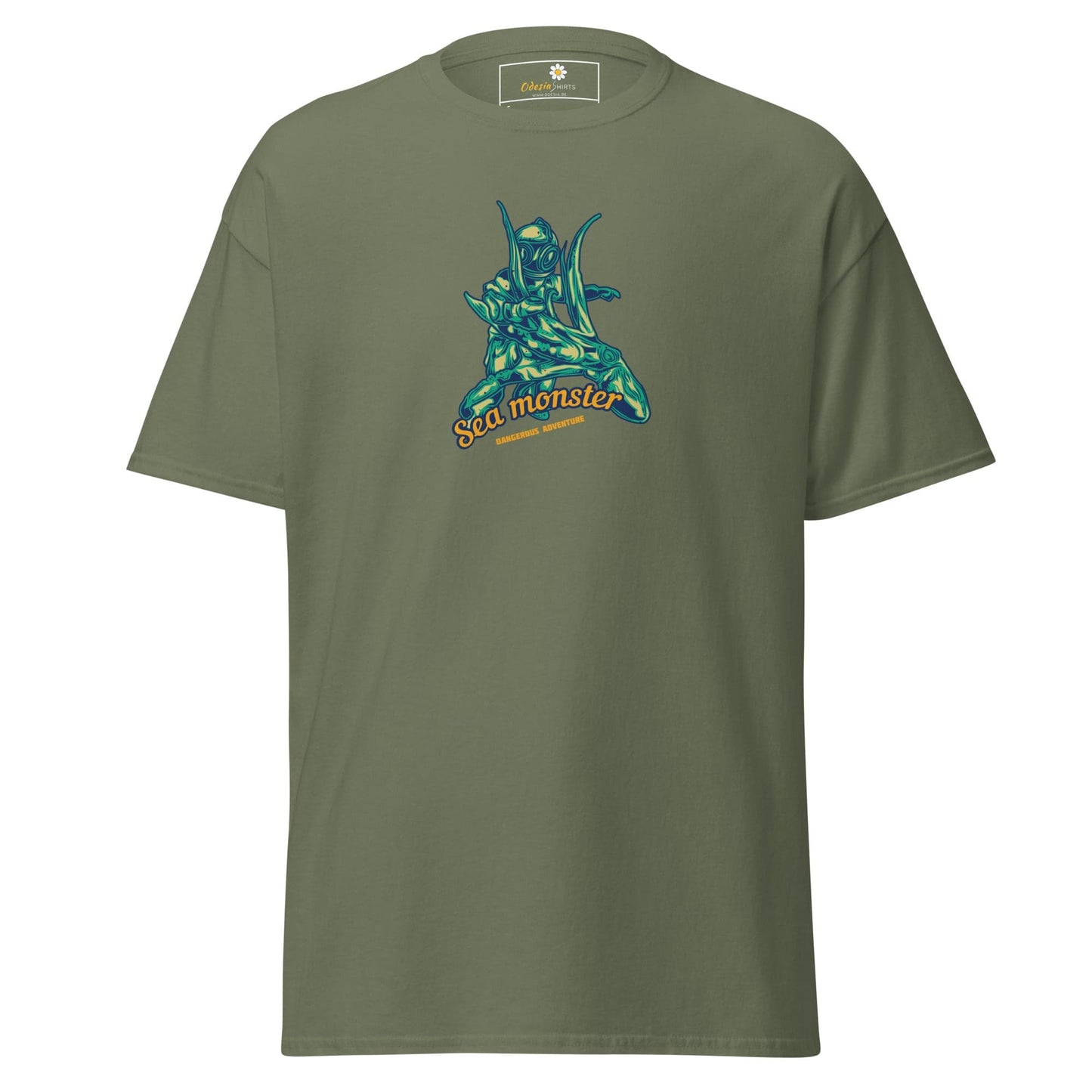 Art T-shirt Design Tee • Man / Woman • [s-xl] - Military Green / s
