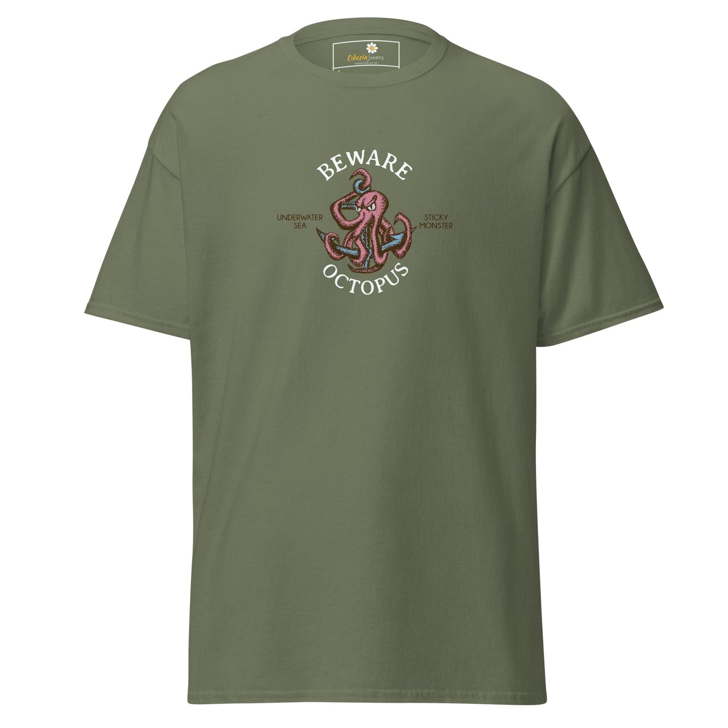 Art T-shirt Design Tee • Man / Woman • [s-xl] - Military Green / s