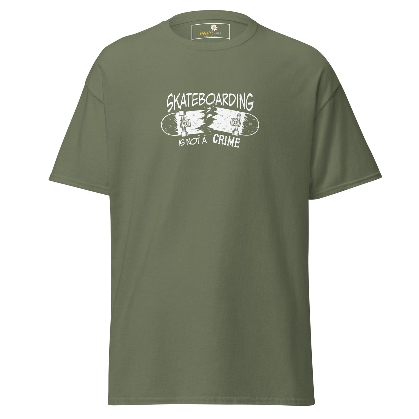 Art T-shirt Design Tee • Man / Woman • [s-xl] - Military Green / s