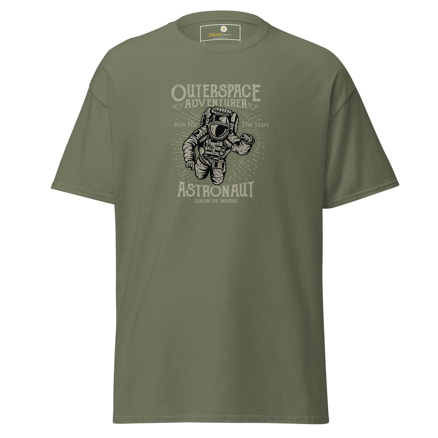 Art T-shirt Design Tee • Man / Woman • [s-xl] - Military Green / s