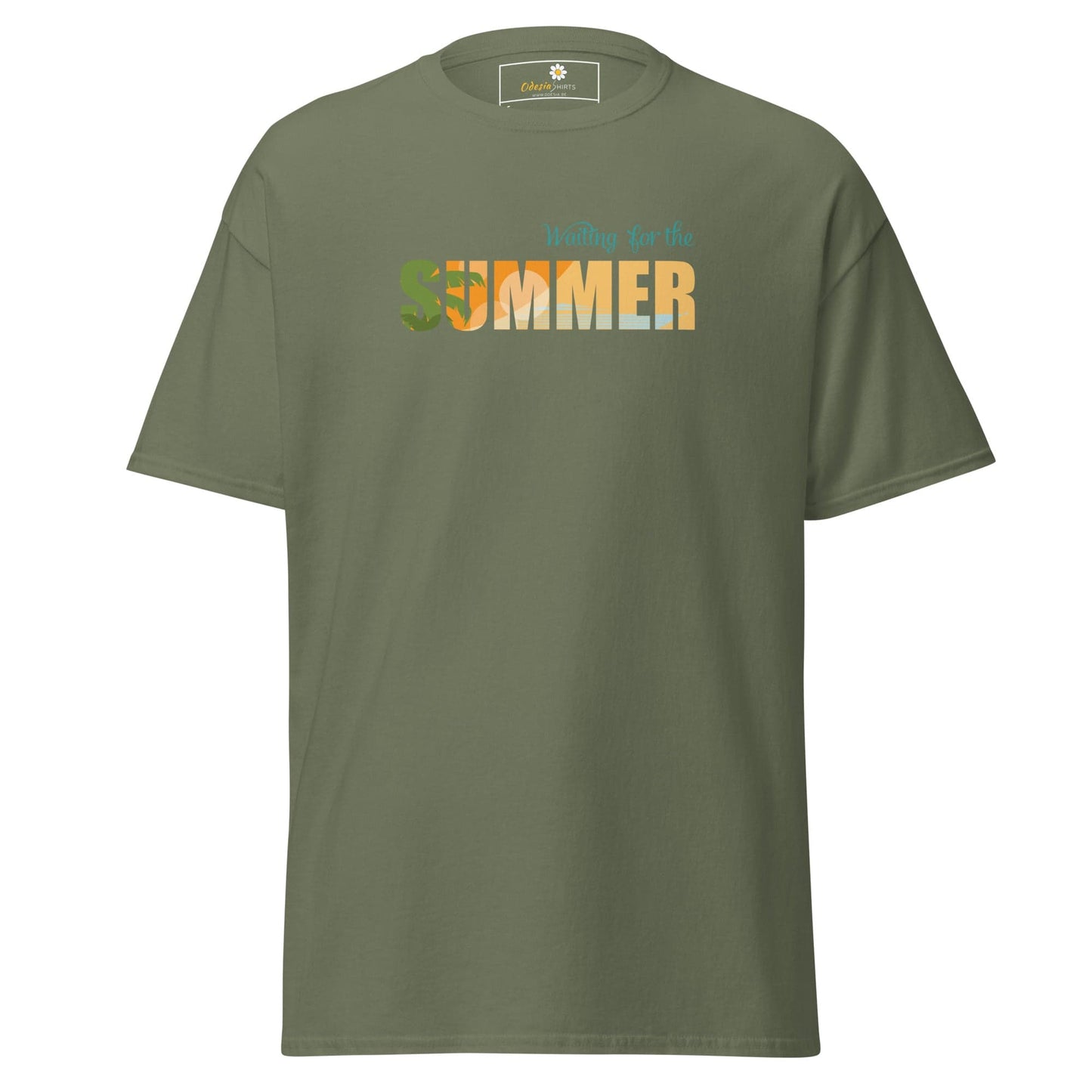 Art T-shirt Design Tee • Man / Woman • [s-xl] - Military Green / s