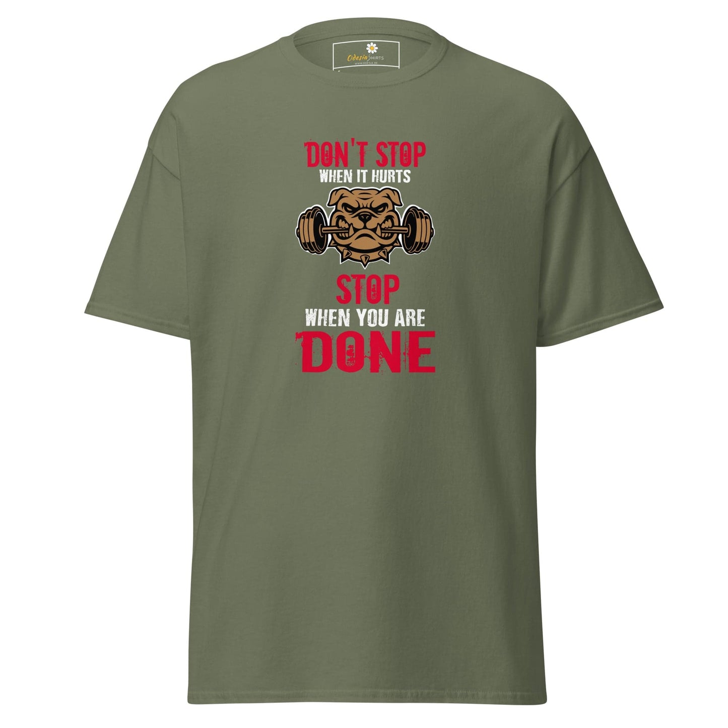 Art T-shirt Design Tee • Man / Woman • [s-xl] - Military Green / s