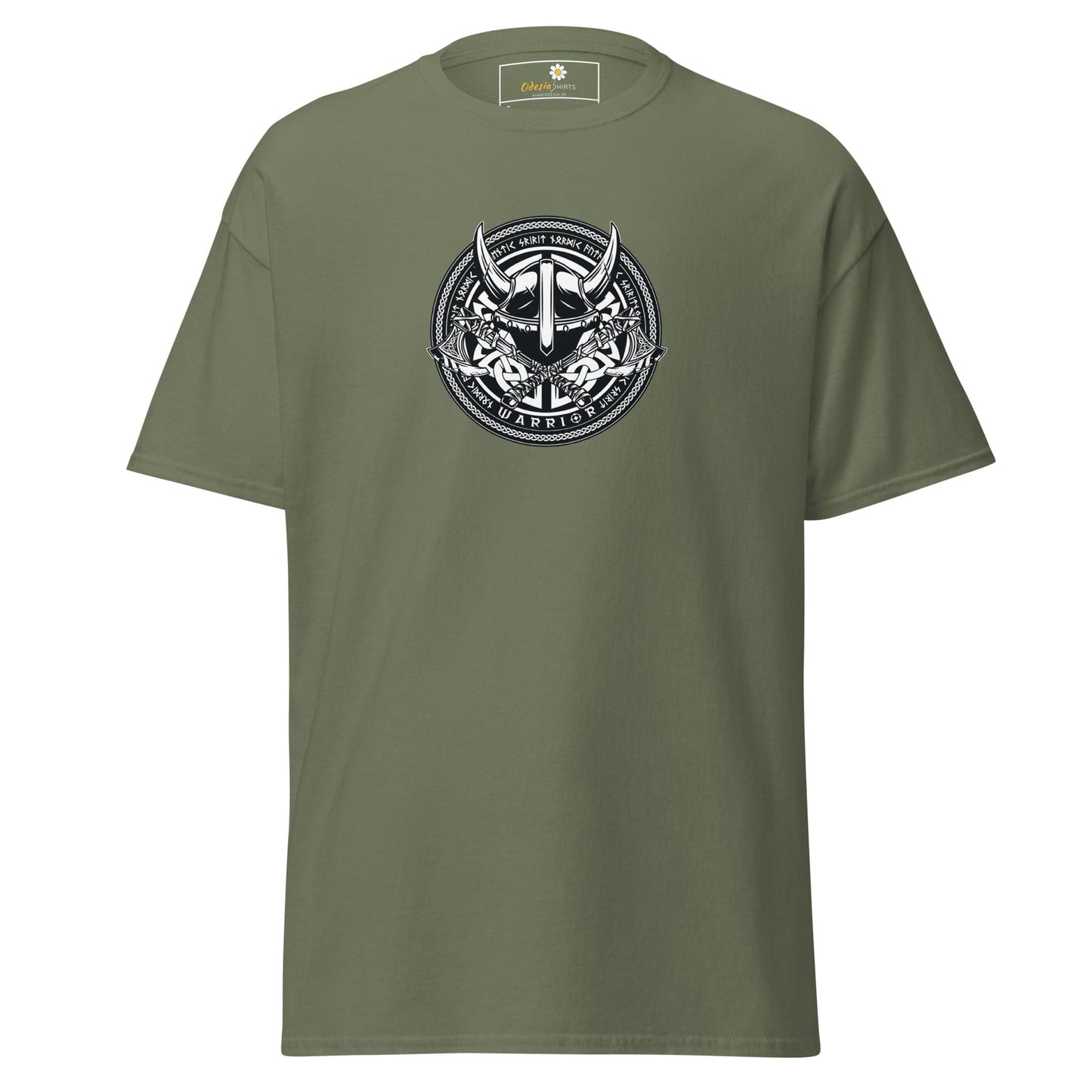 Art T-shirt Design Tee • Man / Woman • [s-xl] - Military Green / s