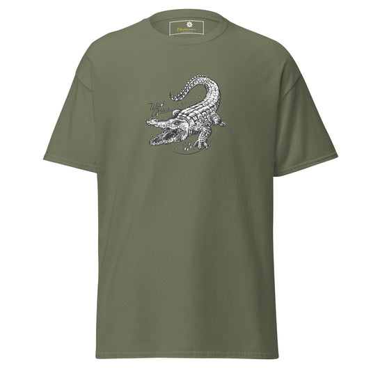 Art T-shirt Design Tee • Man / Woman • [s-xl] - Military Green / s