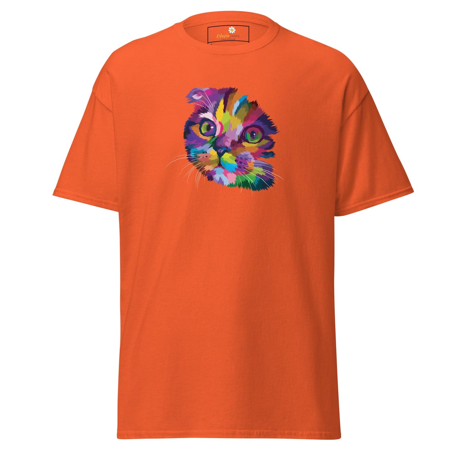 Art T-shirt Design Tee • Man / Woman • [s-xl] - Orange / s