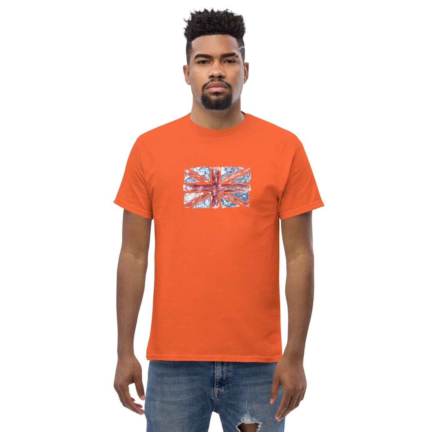 Art T-shirt Design Tee • Man / Woman • [s-xl] - Orange / s