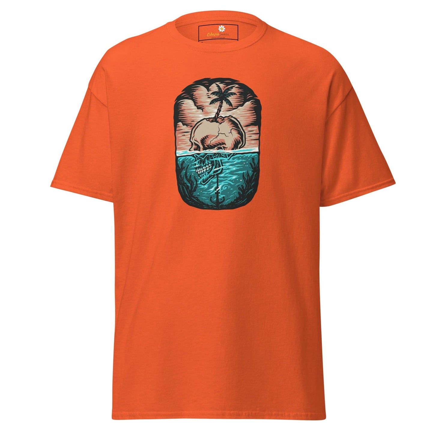 Art T-shirt Design Tee • Man / Woman • [s-xl] - Orange / s