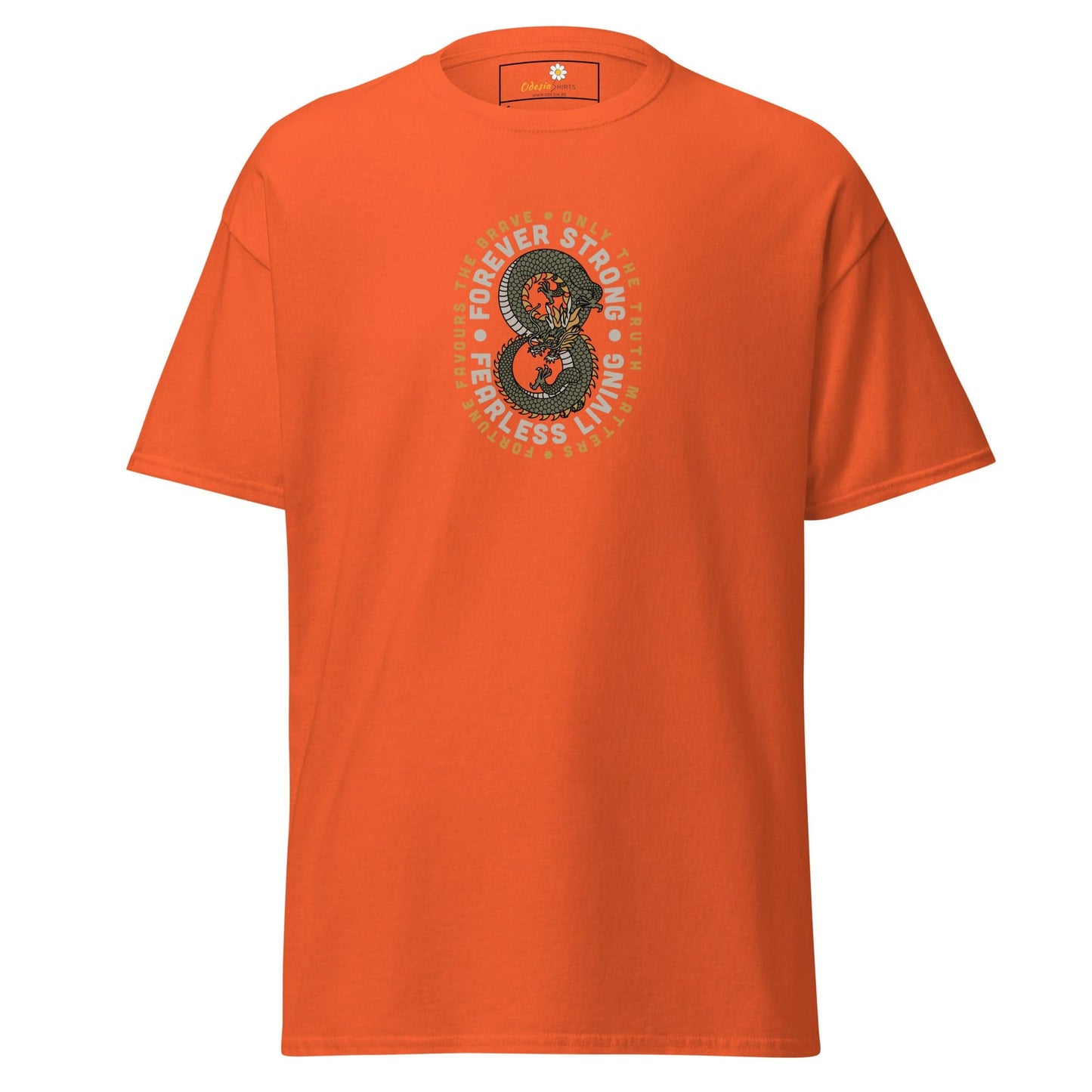 Art T-shirt Design Tee • Man / Woman • [s-xl] - Orange / s