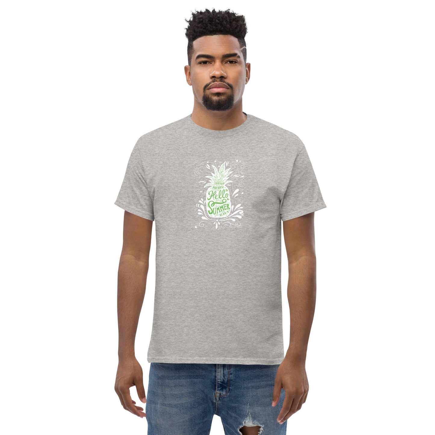 Art T-shirt Design Tee • Man / Woman • [s-xl] - Sport Grey / s