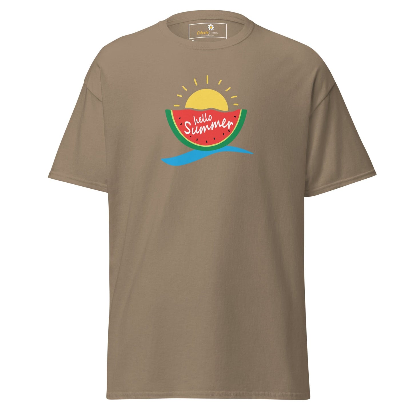 Art T-shirt Design Tee • Men / Women • [2xl-5xl] - Brown Savana / 2xl