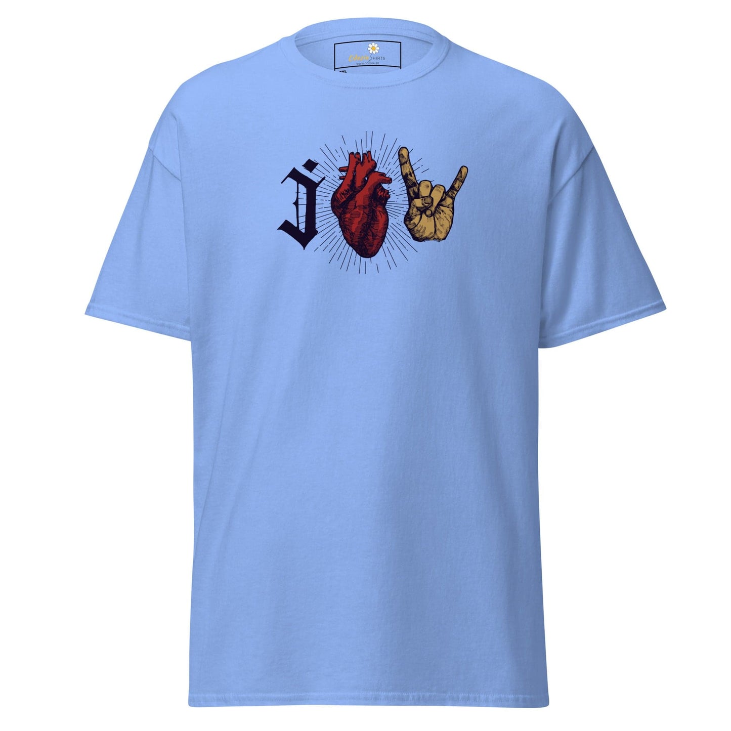 Art T-shirt Design Tee • Men / Women • [2xl-5xl] - Carolina Blue / 2xl