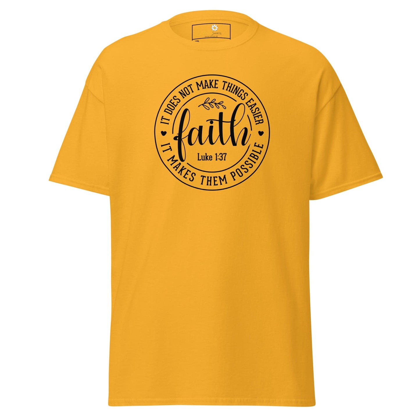 Art T-shirt Design Tee • Men / Women • [2xl-5xl] - Gold / 2xl