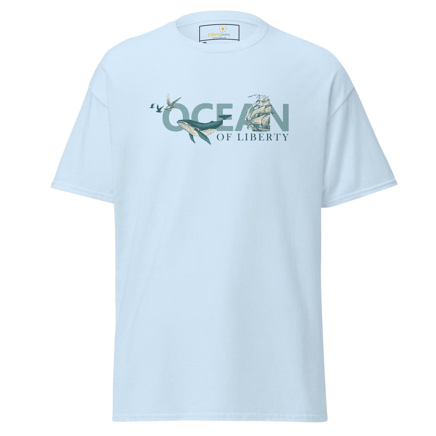 Art T-shirt Design Tee • Men / Women • [2xl-5xl] - Light Blue / 2xl