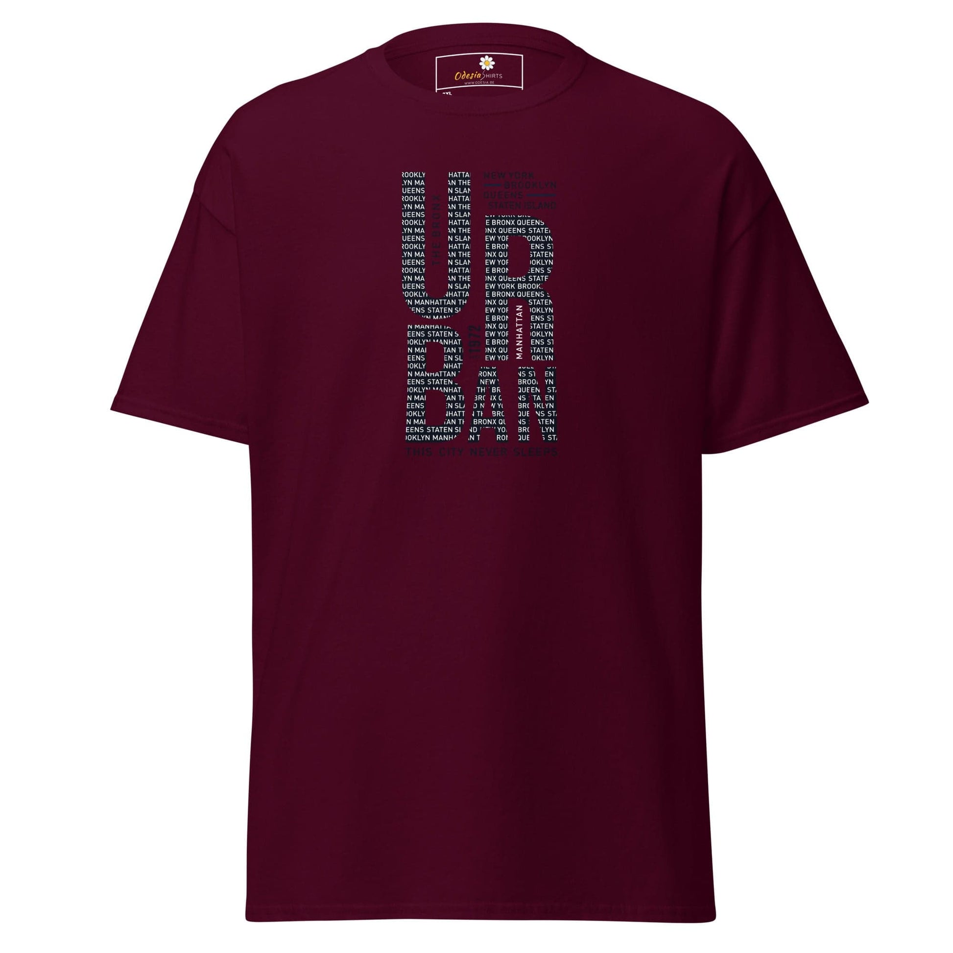 Art T-shirt Design Tee • Men / Women • [2xl-5xl] - Maroon / 2xl