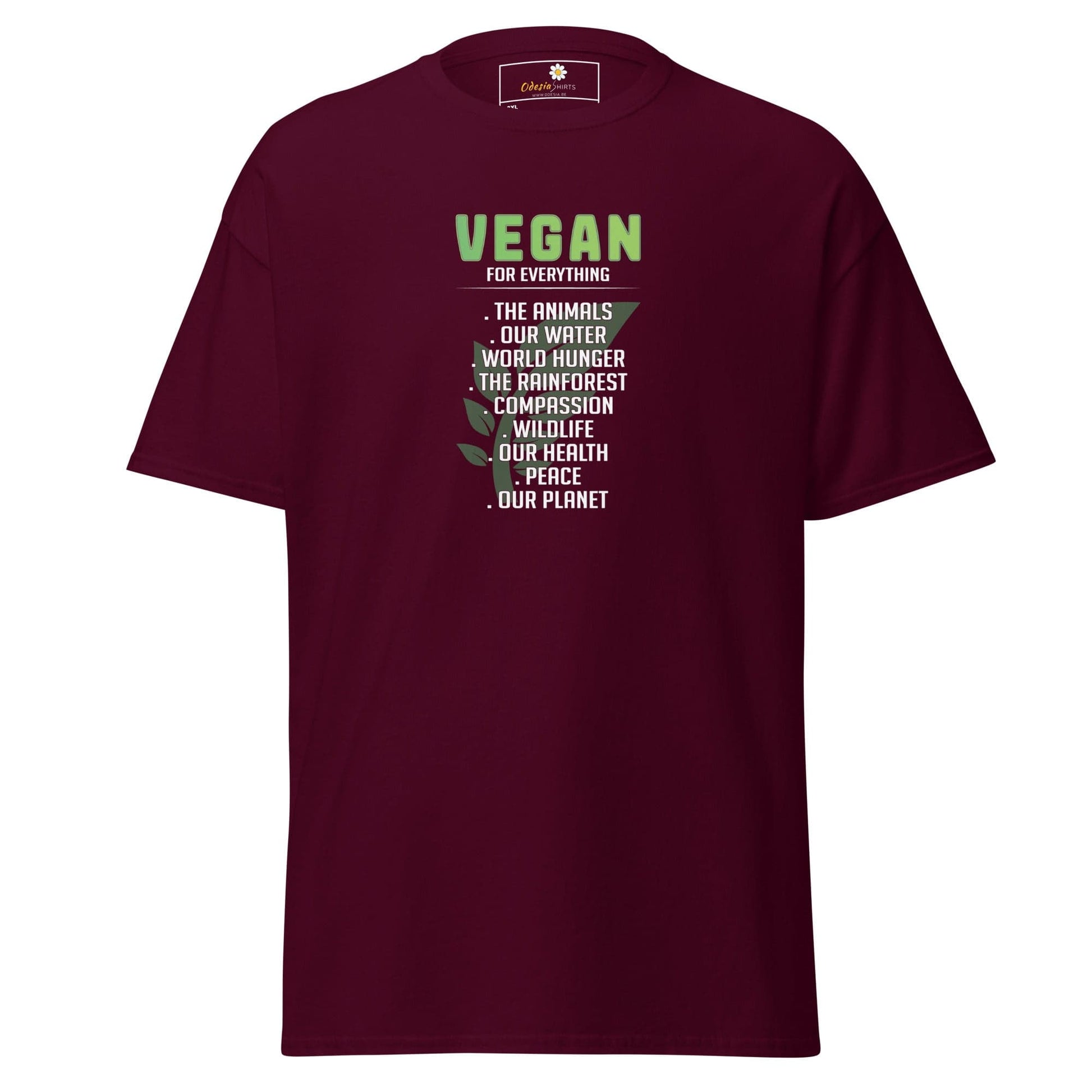 Art T-shirt Design Tee • Men / Women • [2xl-5xl] - Maroon / 2xl