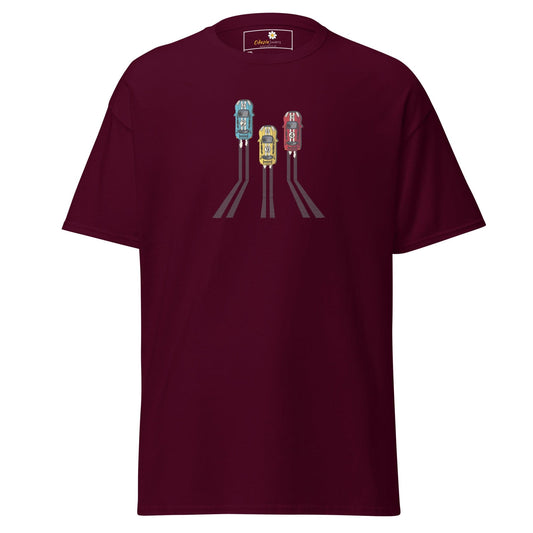Art T-shirt Design Tee • Men / Women • [2xl-5xl] - Maroon / 2xl