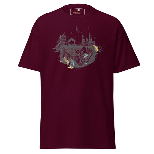 Art T-shirt Design Tee • Men / Women • [2xl-5xl] - Maroon / 2xl