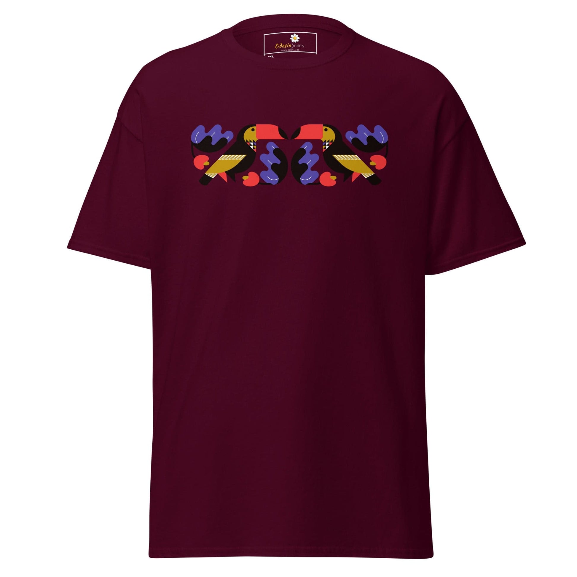 Art T-shirt Design Tee • Men / Women • [2xl-5xl] - Maroon / 2xl