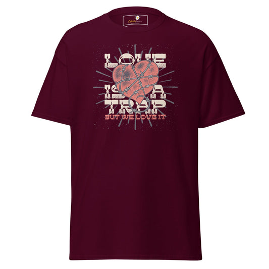 Art T-shirt Design Tee • Men / Women • [2xl-5xl] - Maroon / 2xl