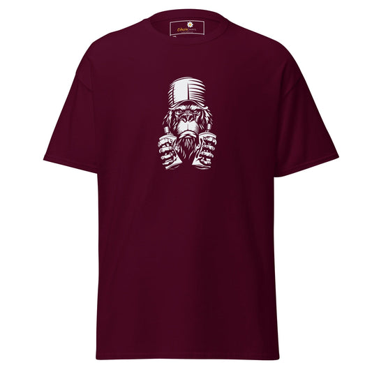 Art T-shirt Design Tee • Men / Women • [2xl-5xl] - Maroon / 2xl